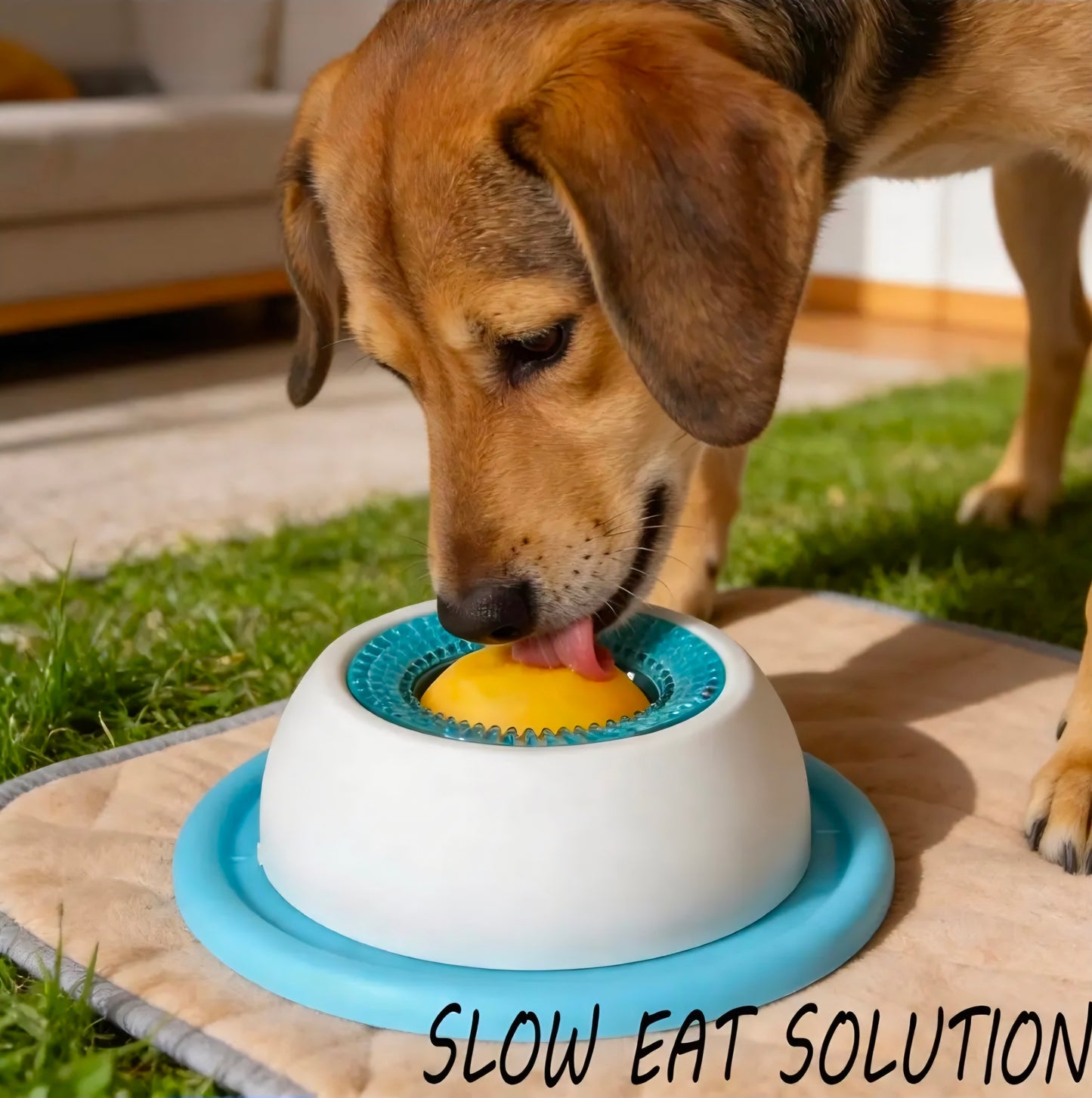 Veloura™️ CalmLick Pet Feeder (Interactive Slow Feeding Lick Mat for Dogs & Cats)