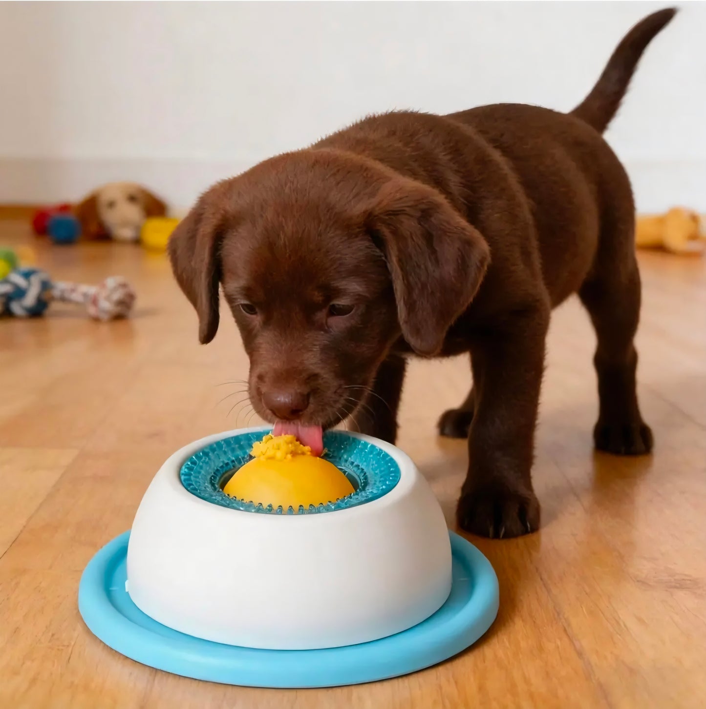 Veloura™️ CalmLick Pet Feeder (Interactive Slow Feeding Lick Mat for Dogs & Cats)